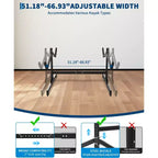 Heavy-Duty Freestanding Kayak Storage Rack Adjustable Steel