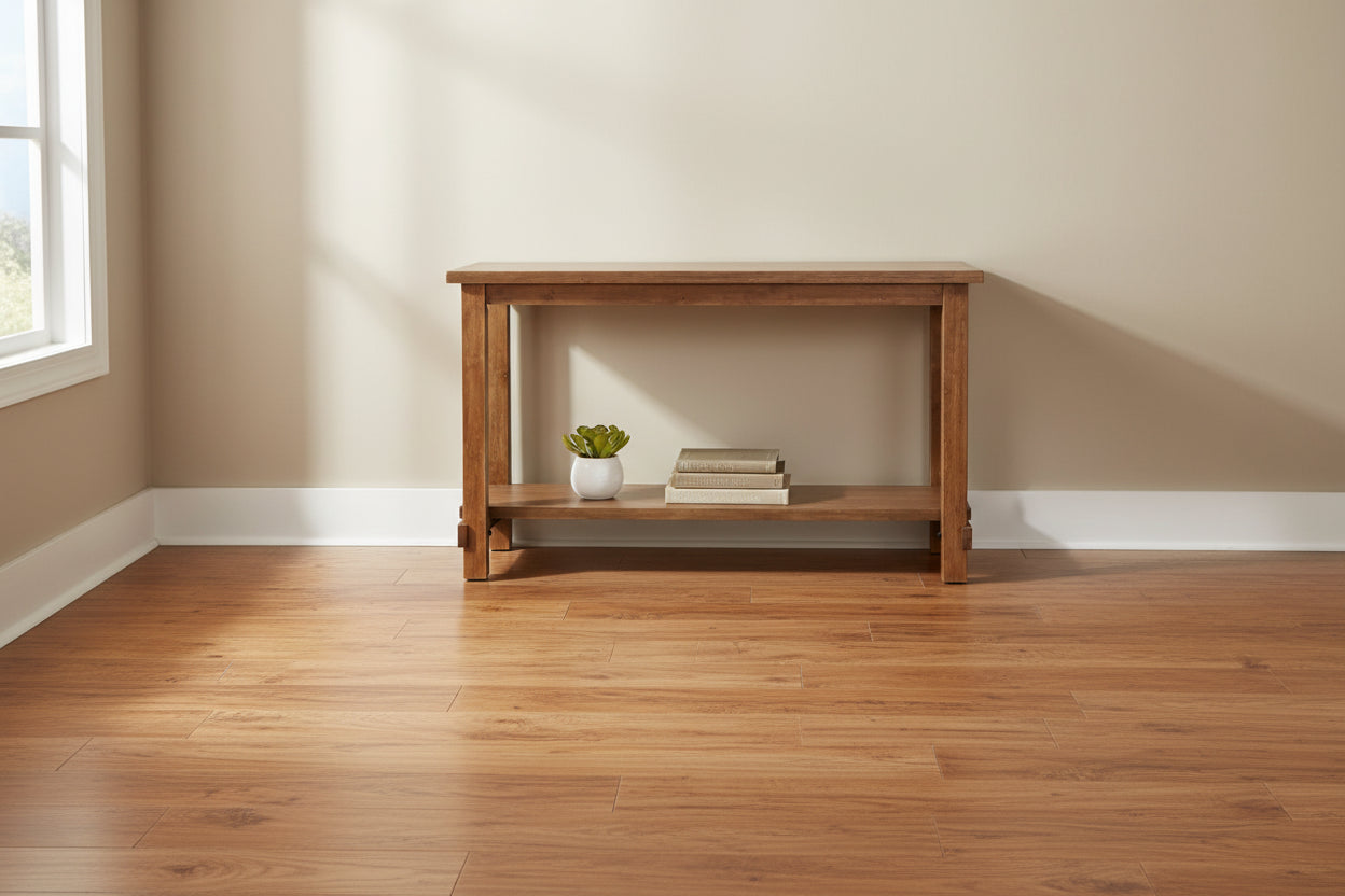 Buylateral Hathaway Modern Farmhouse Counter Height Rectangular Dining Table Driftwood