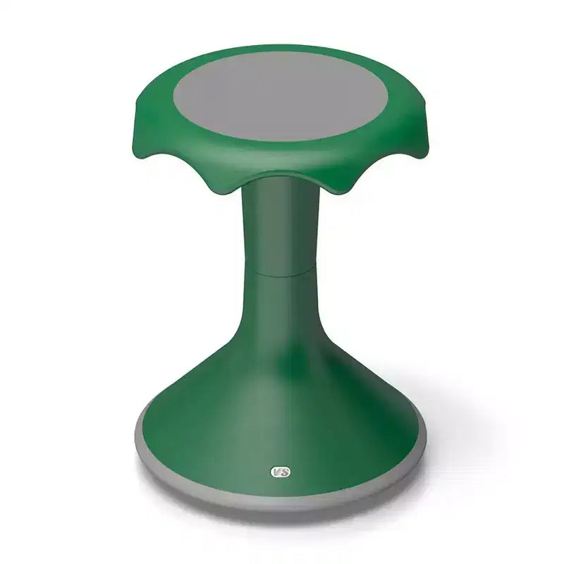 VS America Hokki Stool Flexible Ergonomic Seating - 18 Green